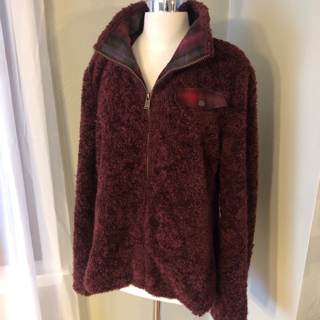 Ladies Pendleton Sherpa Jacket Size Large